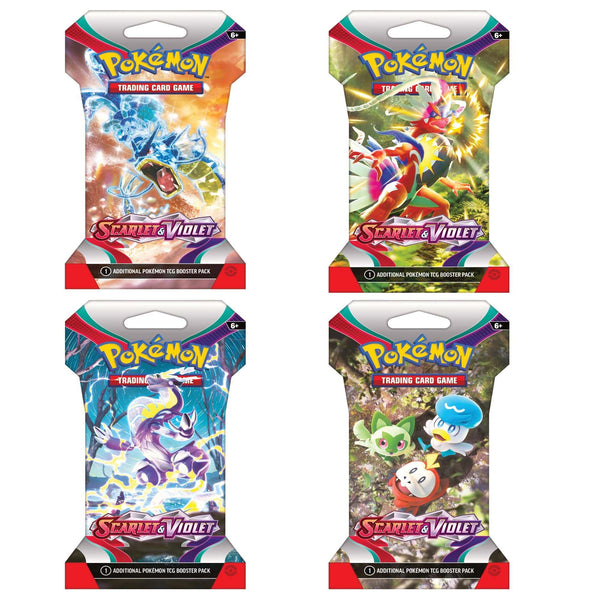 Pokémon Scarlet and Violet Sleeved Booster Pack